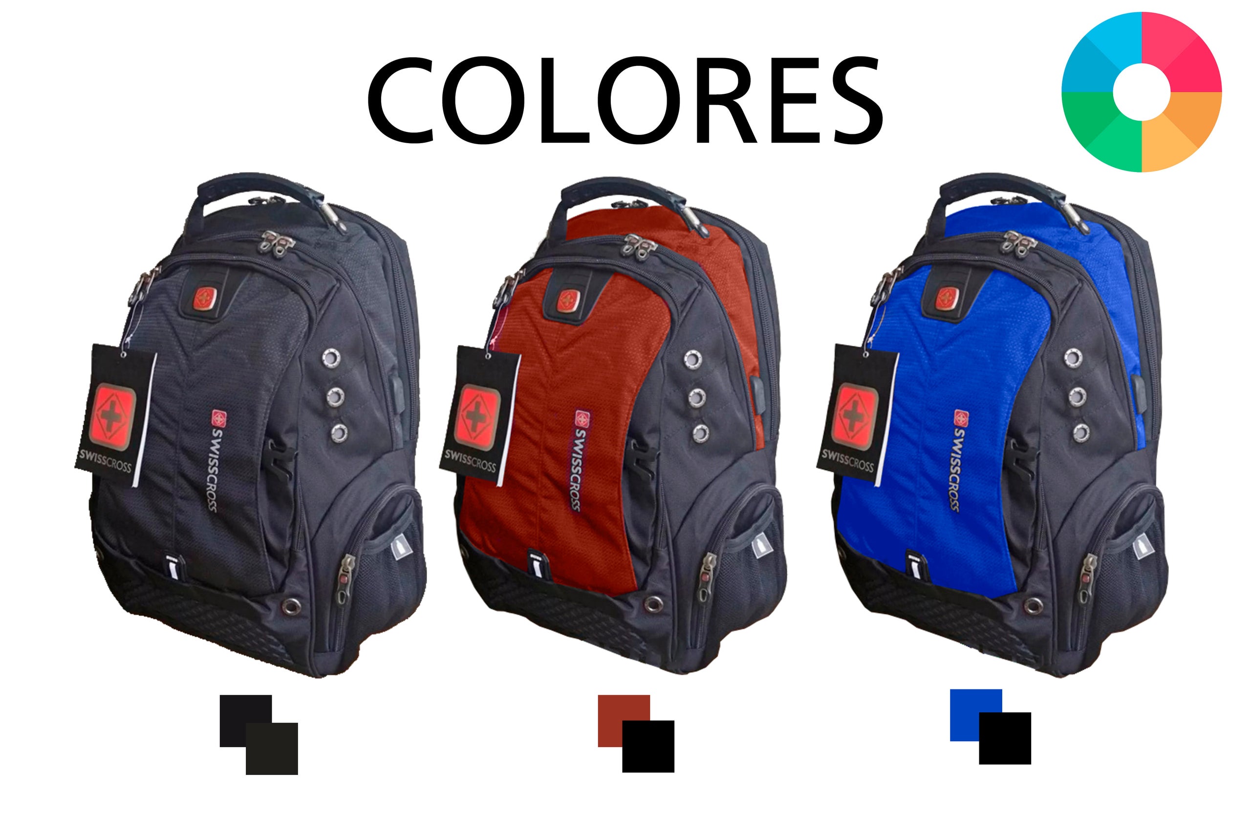Swiss cross mochilas outlet